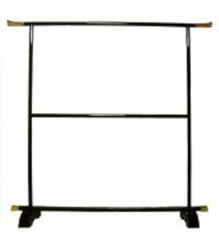 Amazon｜大衣桁 黒 幅165×奥行38×高さ164cm 【 着物ハンガー きもの